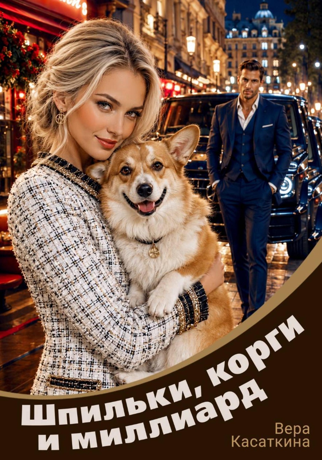 Обложка книги «Шпильки, корги и миллиард»