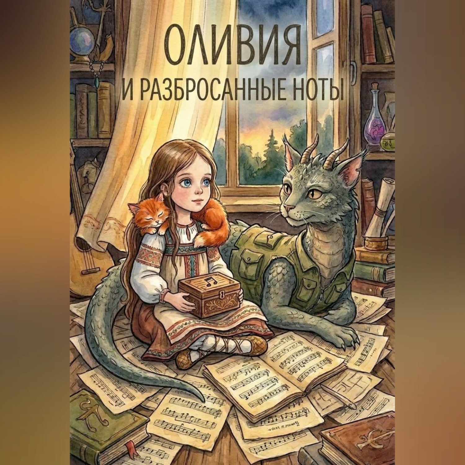 Обложка книги «Оливия и разбросанные ноты»