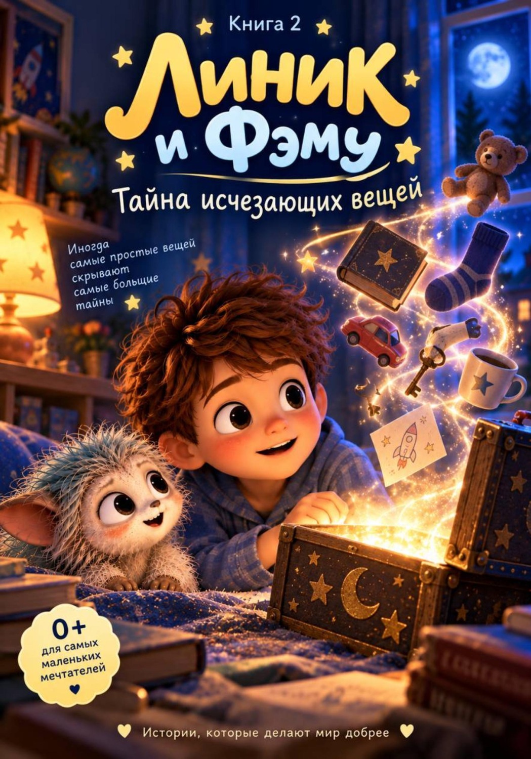 Обложка книги «Линик и Фэму. Тайна исчезающих вещей»
