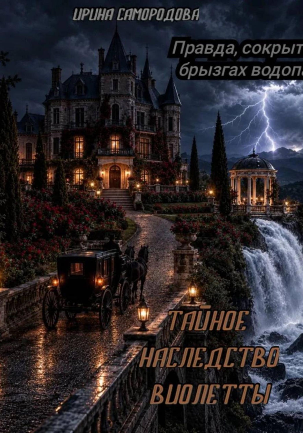 Обложка книги «ТАЙНОЕ НАСЛЕДСТВО ВИОЛЕТТЫ»