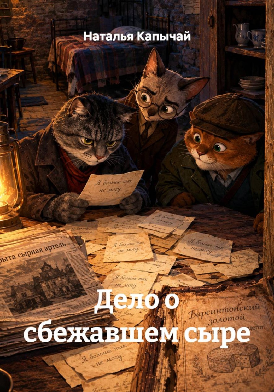 Обложка книги «Дело о сбежавшем сыре»