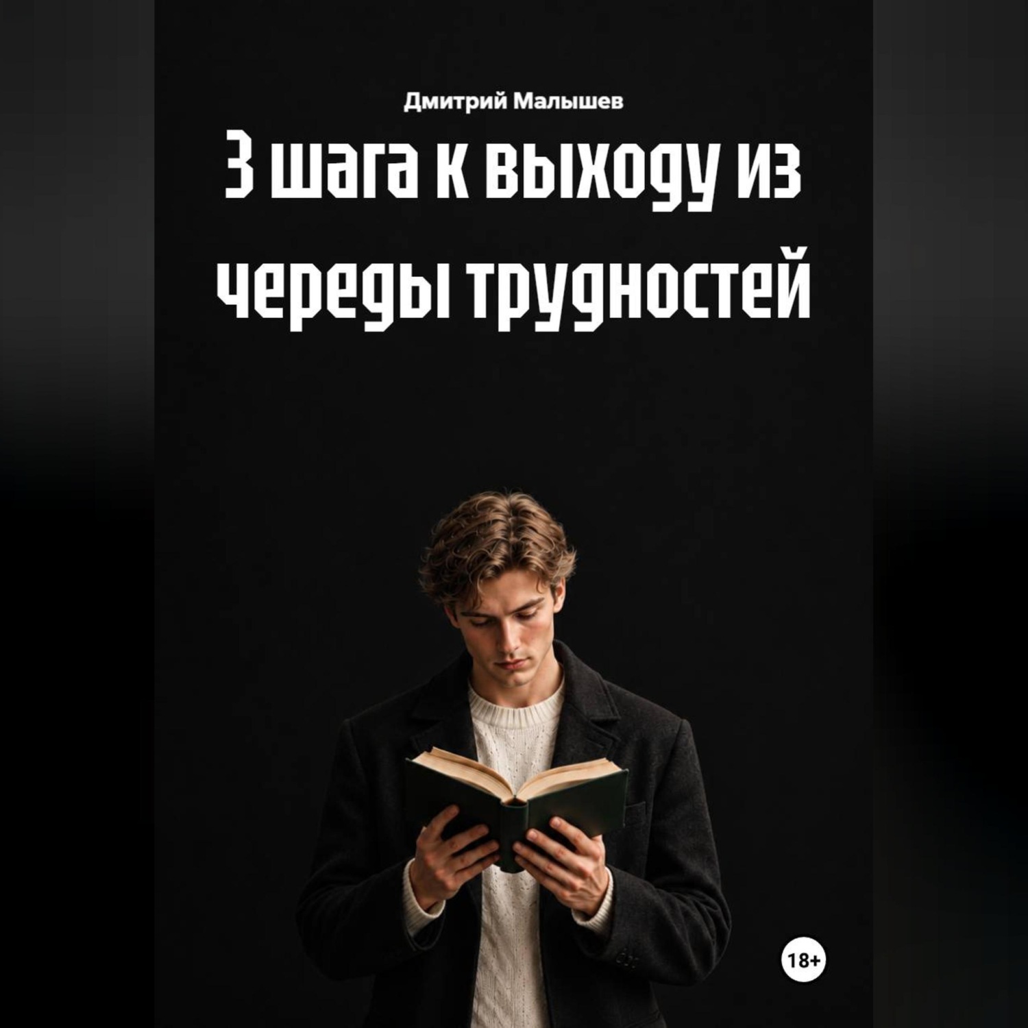 Обложка книги «3 шага к выходу из череды трудностей»