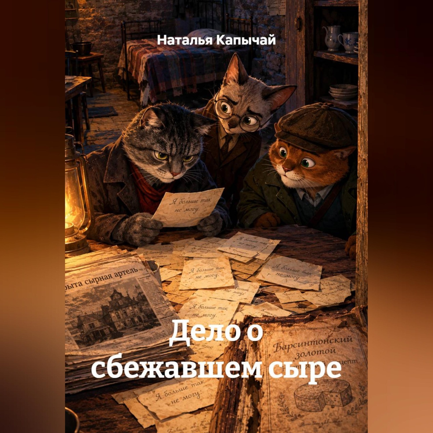 Обложка книги «Дело о сбежавшем сыре»