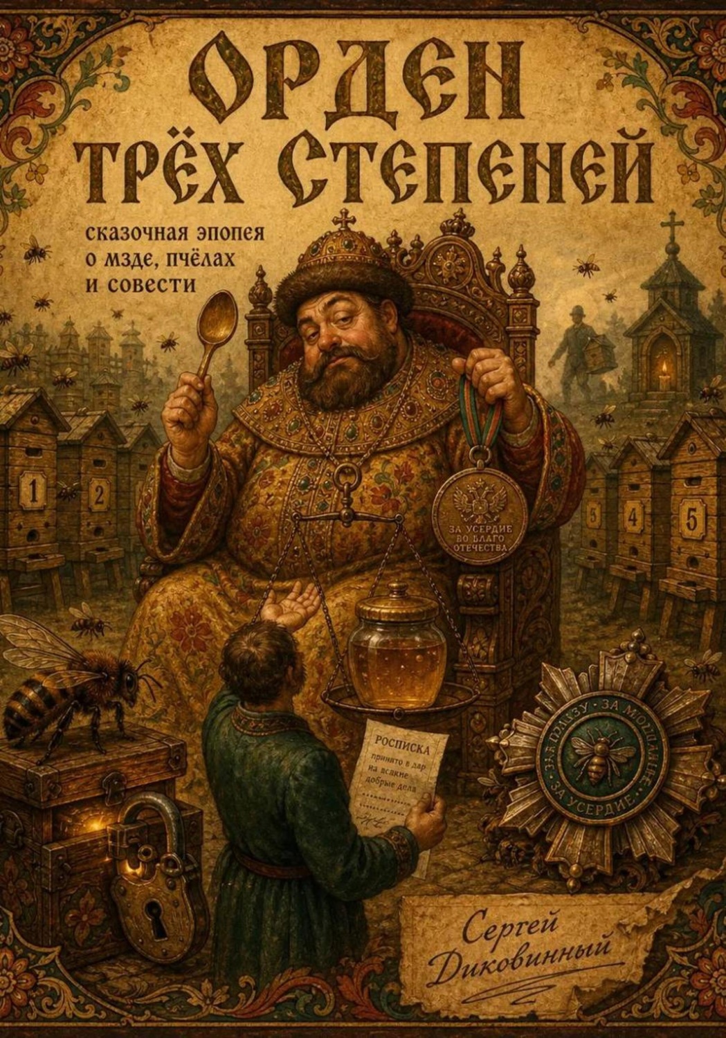 Обложка книги «Орден трёх степеней»