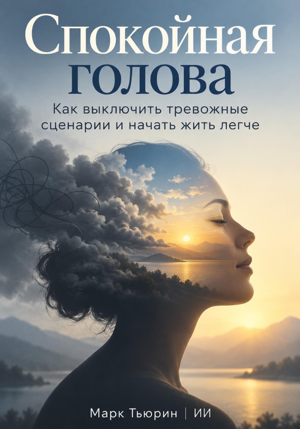 Обложка книги «Спокойная голова: Как выключить тревожные сценарии и начать жить легче»