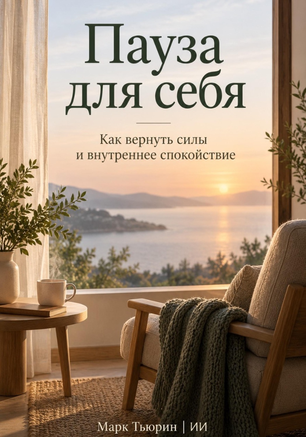 Обложка книги «Пауза для себя: Как вернуть силы и внутреннее спокойствие»