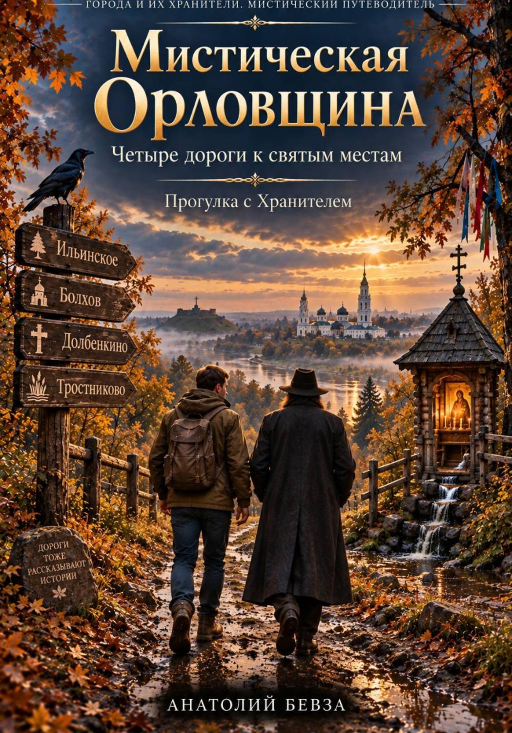 Обложка книги «Мистическая Орловщина: четыре дороги к святым местам»
