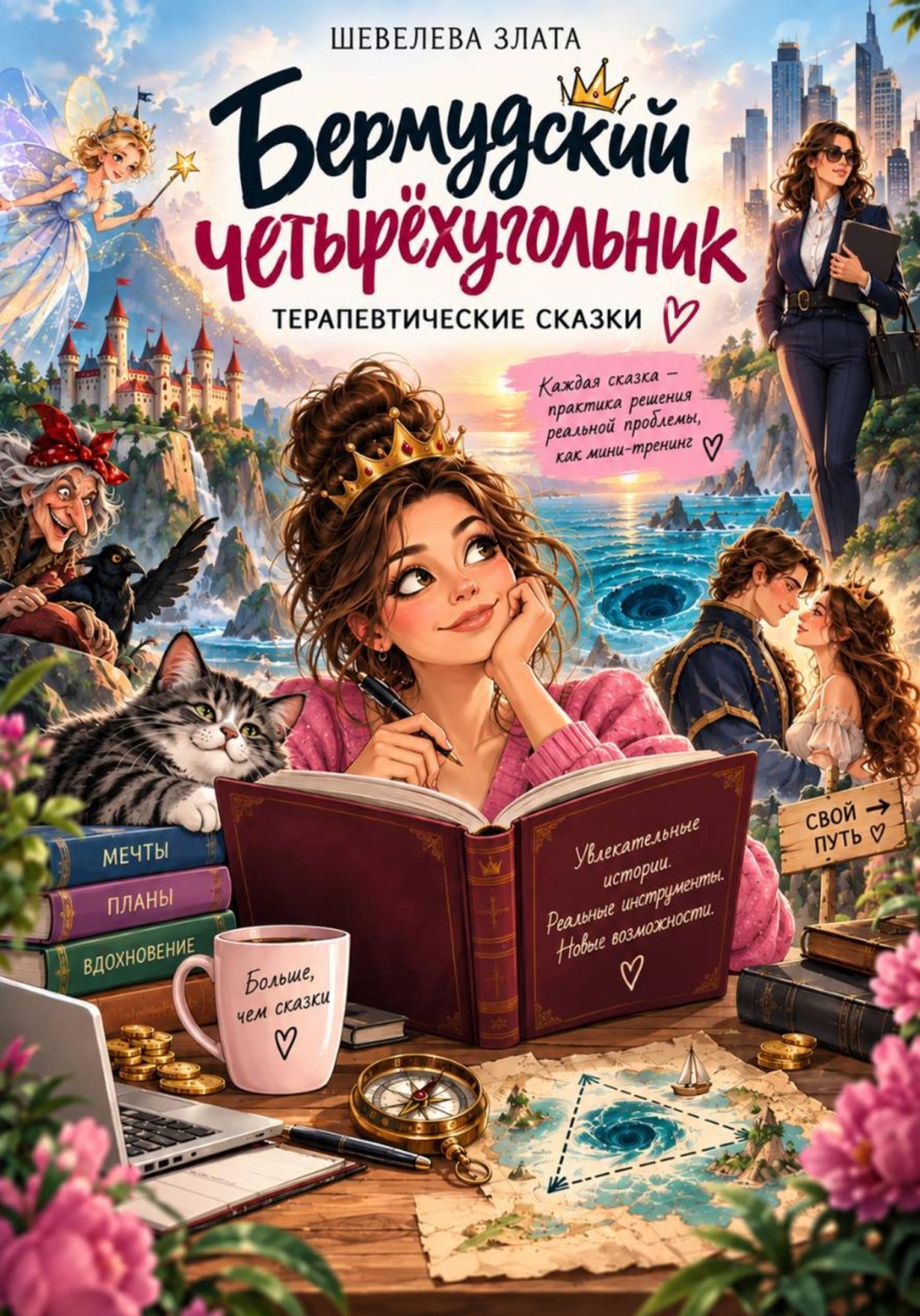 Обложка книги «Терапевтические сказки для взрослых»