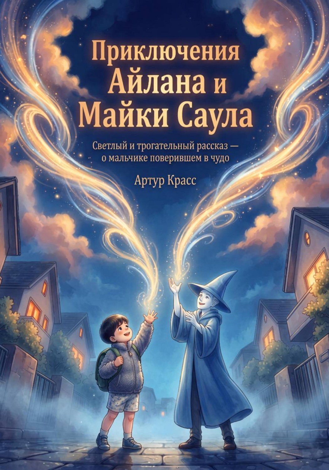 Обложка книги «Приключения Айлана и Майки Саула»