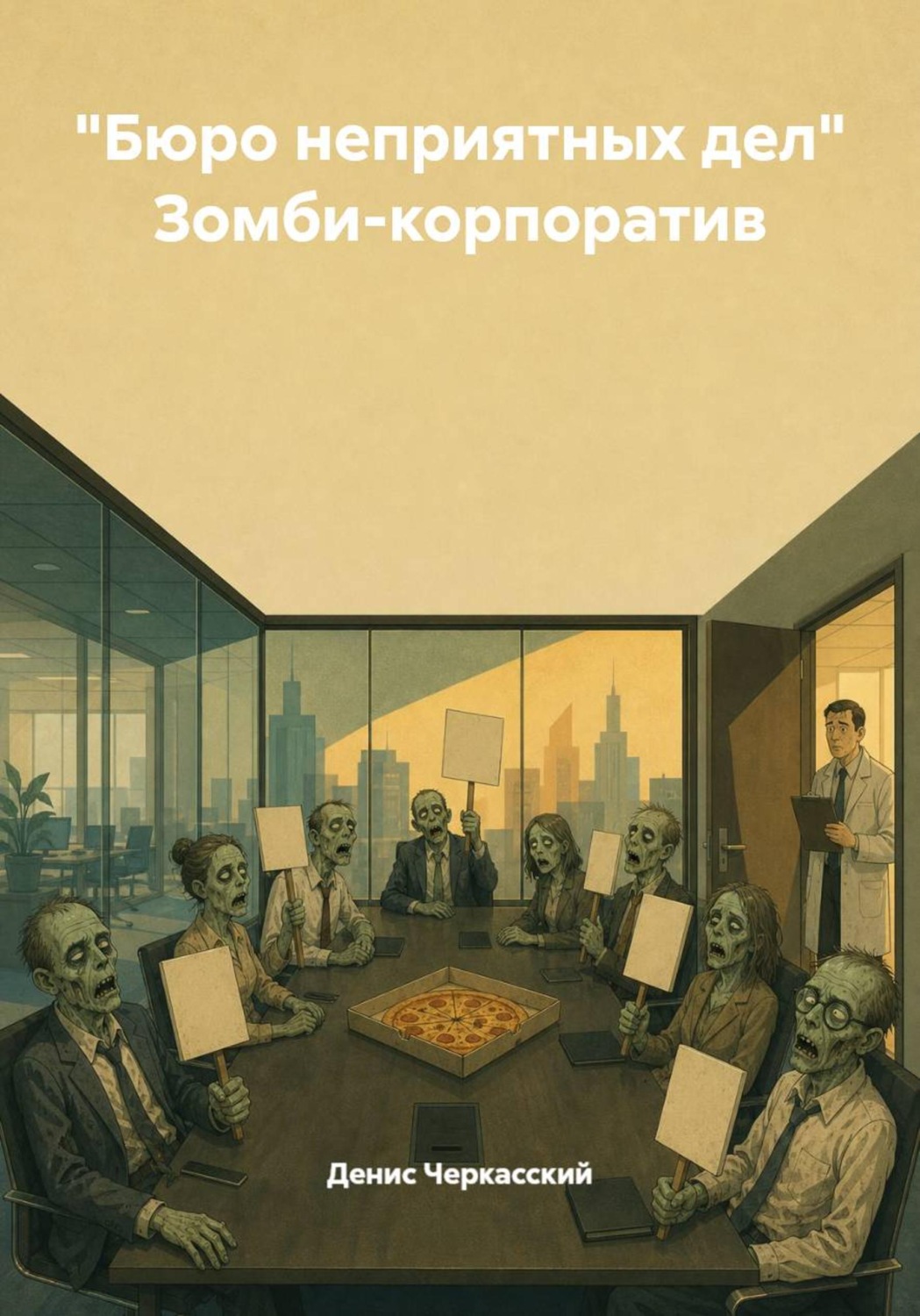 Обложка книги «"Бюро неприятных дел" Зомби-корпоратив»