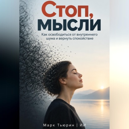 Обложка книги «Стоп, мысли: Как освободиться от внутреннего шума и вернуть спокойствие»