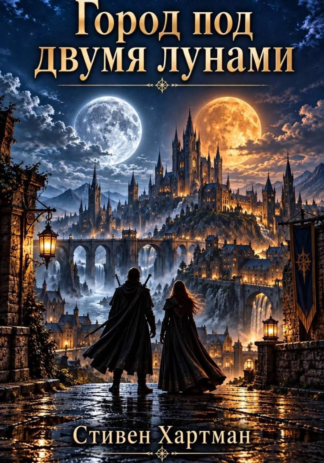 Обложка книги «Город под двумя лунами»