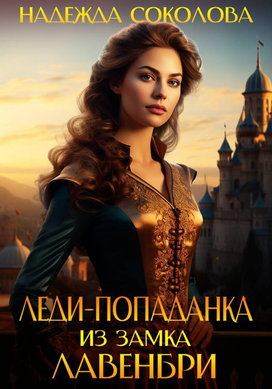 Обложка книги «Леди-попаданка из замка Лавенбри»