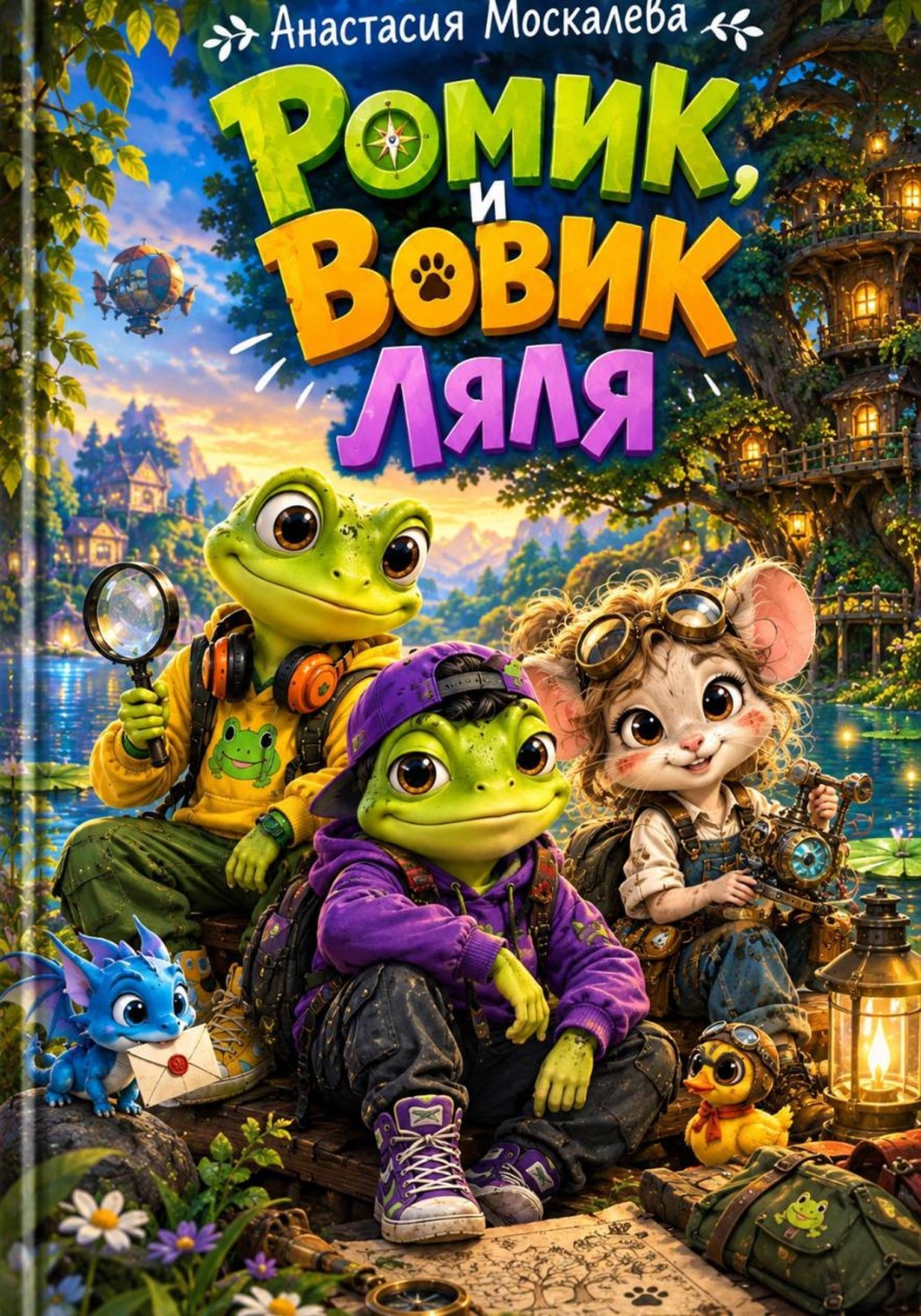 Обложка книги «Ромик и Вовик Ляля»