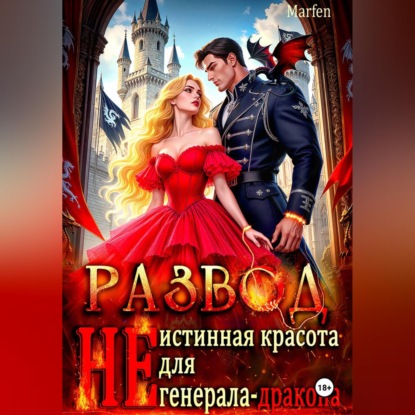 Обложка книги «Развод. "Не" истинная красота для генерала-дракона»