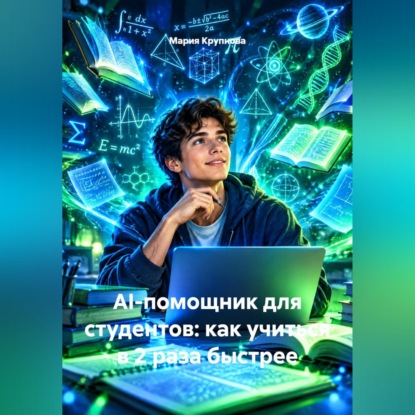 Обложка книги «AI-помощник для студентов: как учиться в 2 раза быстрее»