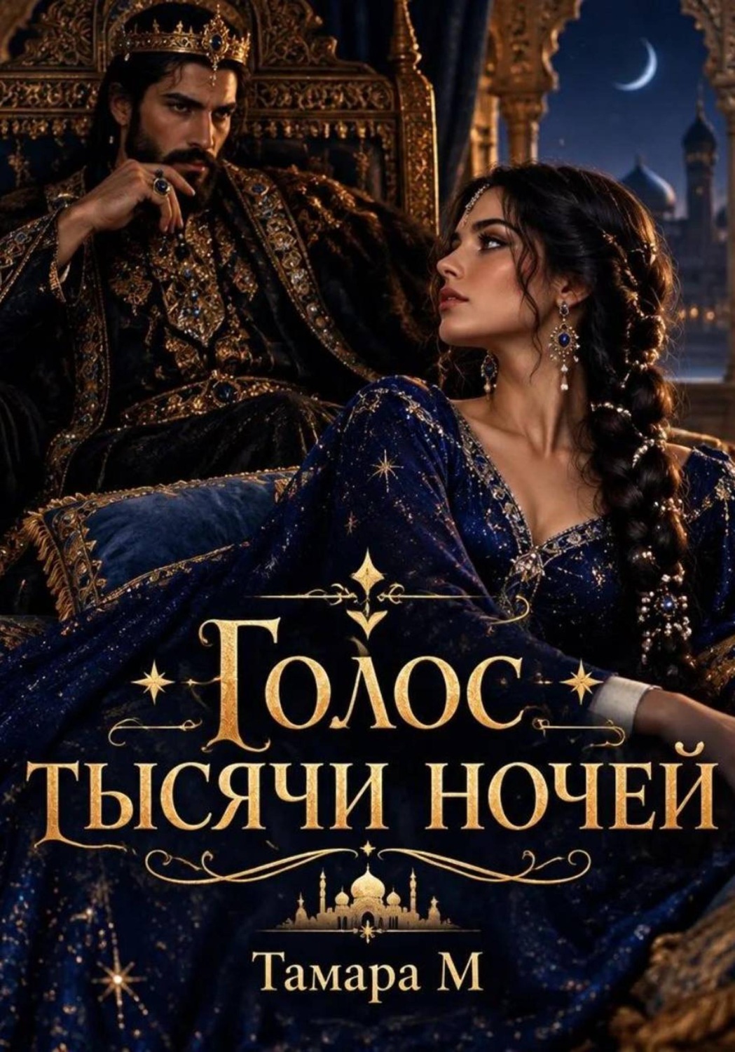 Обложка книги «Голос тысячи ночей.»