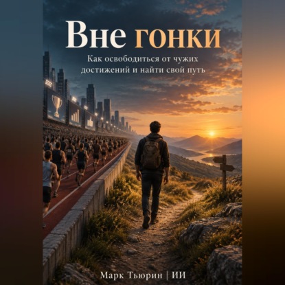 Обложка книги «Вне гонки. Как освободиться от чужих достижений и найти свой путь»