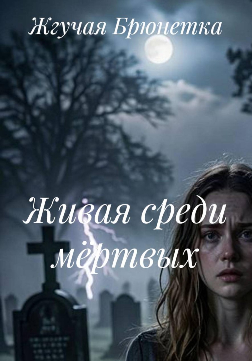 Обложка книги «Живая среди мёртвых»