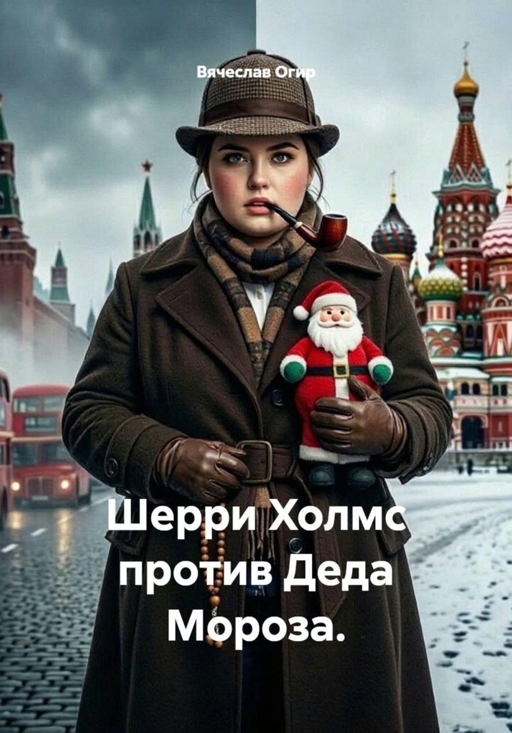 Обложка книги «Шерри Холмс против Деда Мороза.»