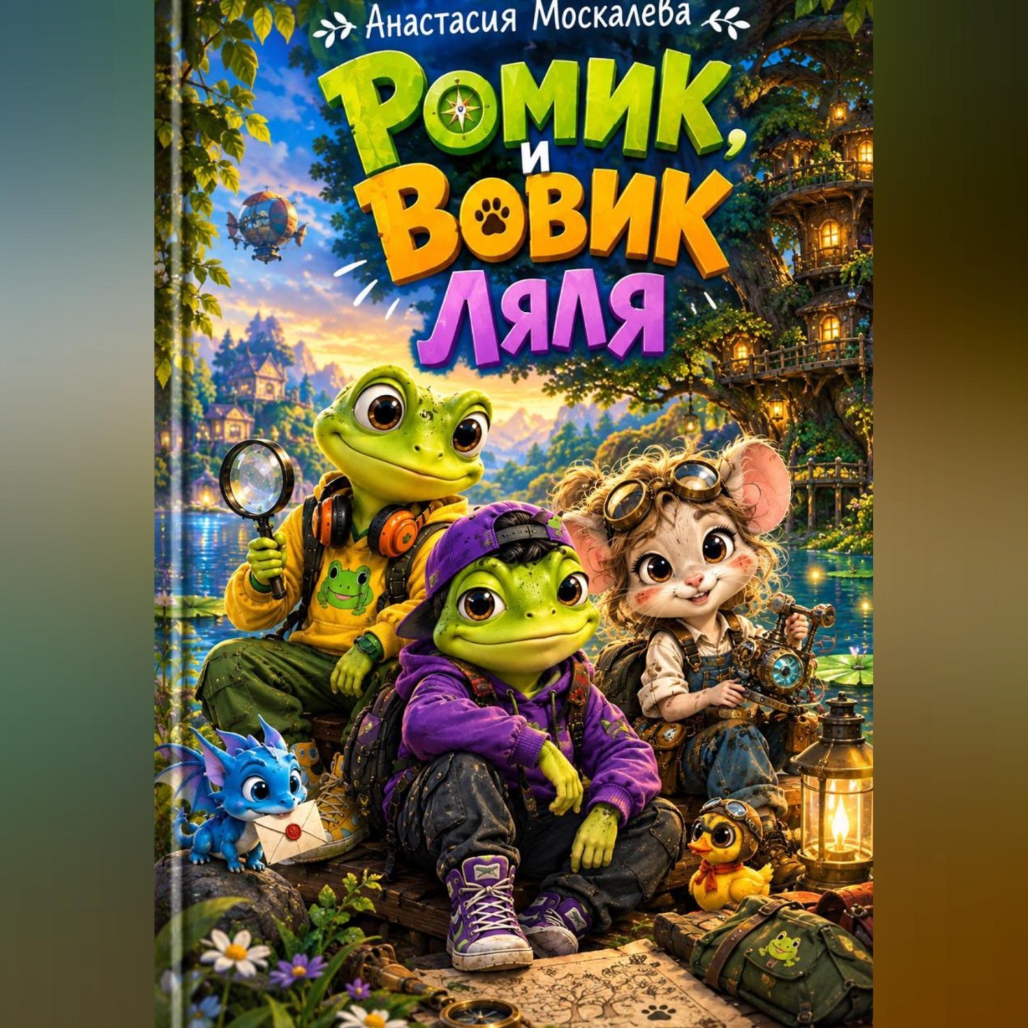 Обложка книги «Ромик и Вовик Ляля»