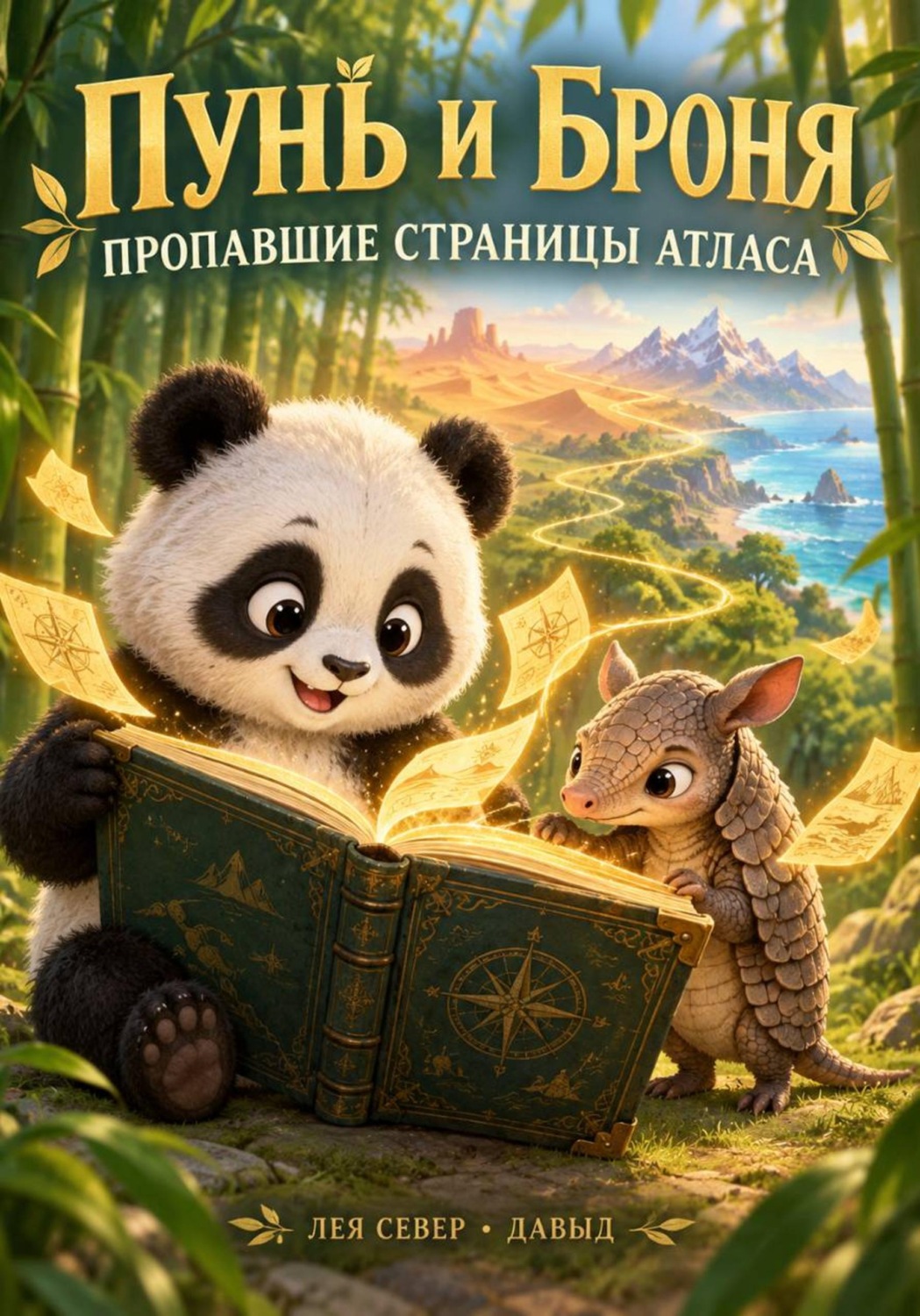 Обложка книги «Пунь и Броня. Пропавшие страницы Атласа»