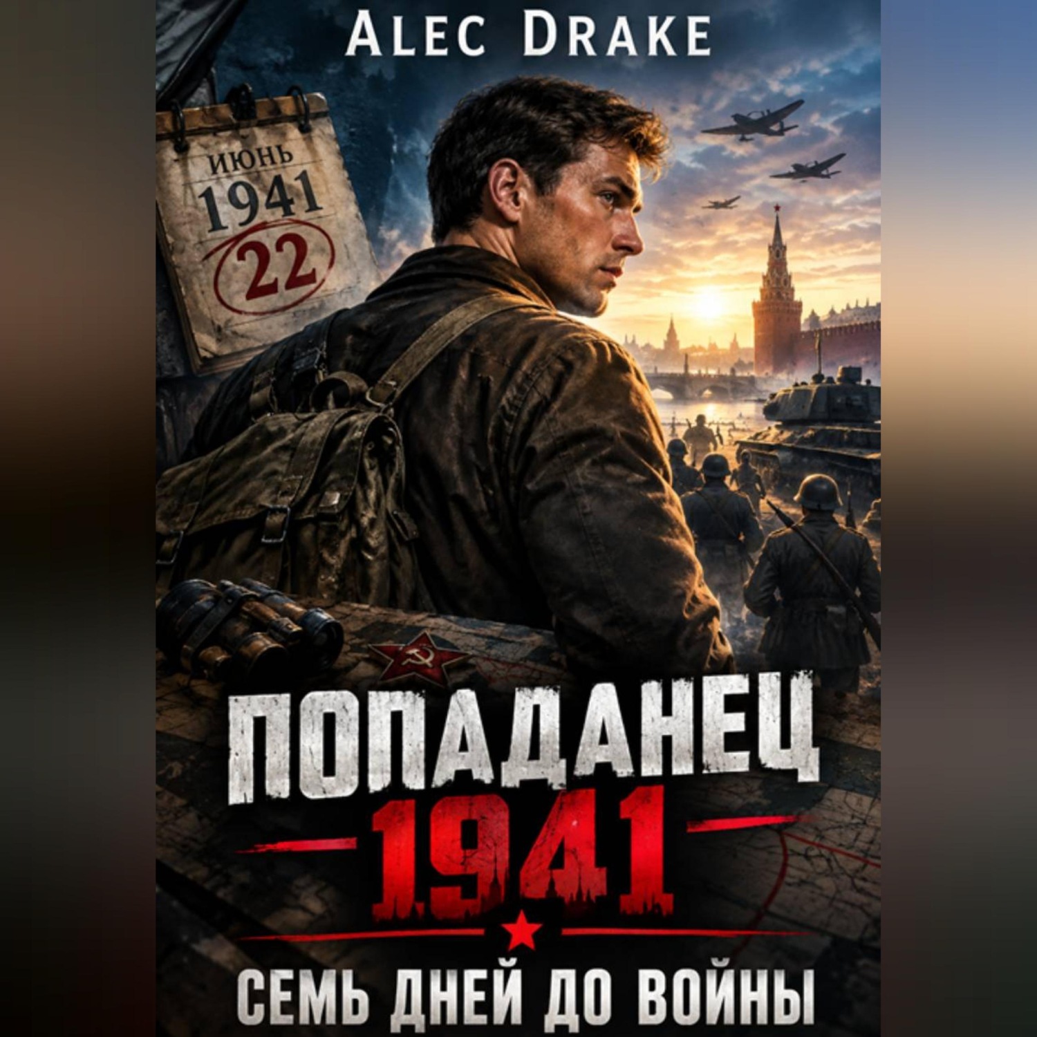 Обложка книги «Попаданец 1941.Семь дней до войны»