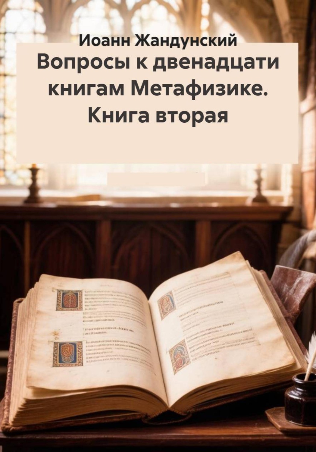 Обложка книги «Вопросы к двенадцати книгам Метафизике. Книга вторая»