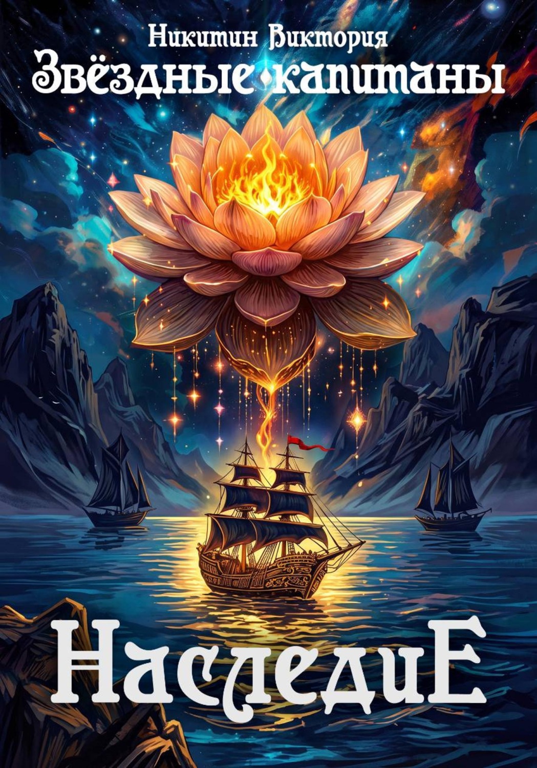 Обложка книги «Звёздные капитаны. Наследие»