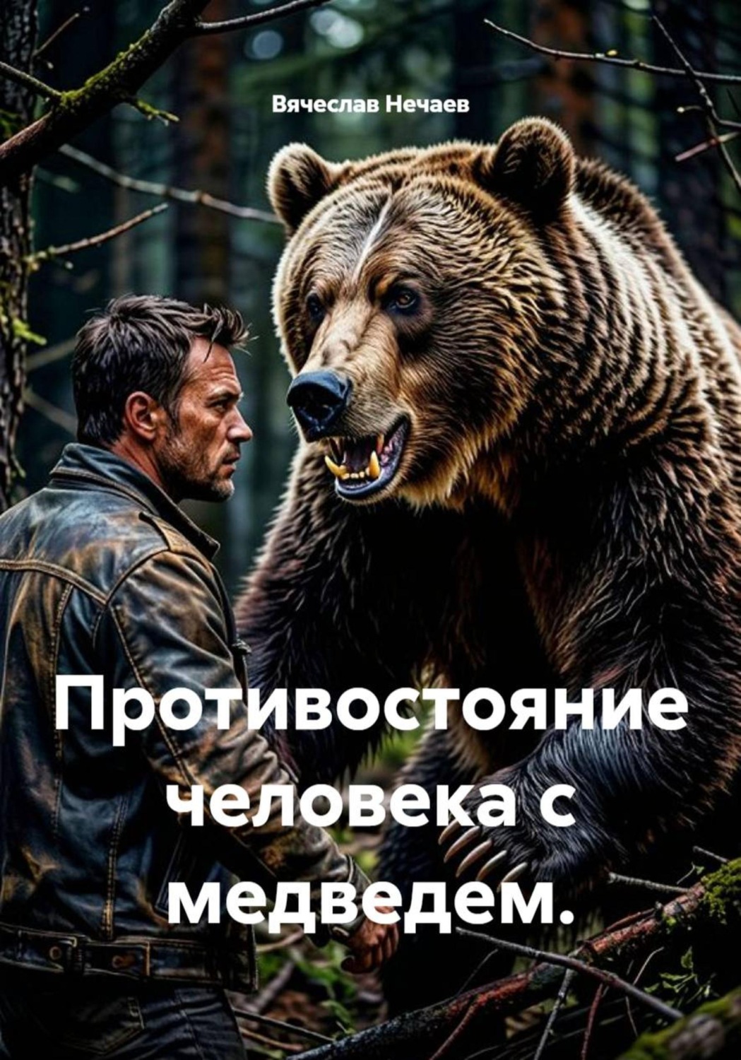Обложка книги «Противостояние человека с медведем»