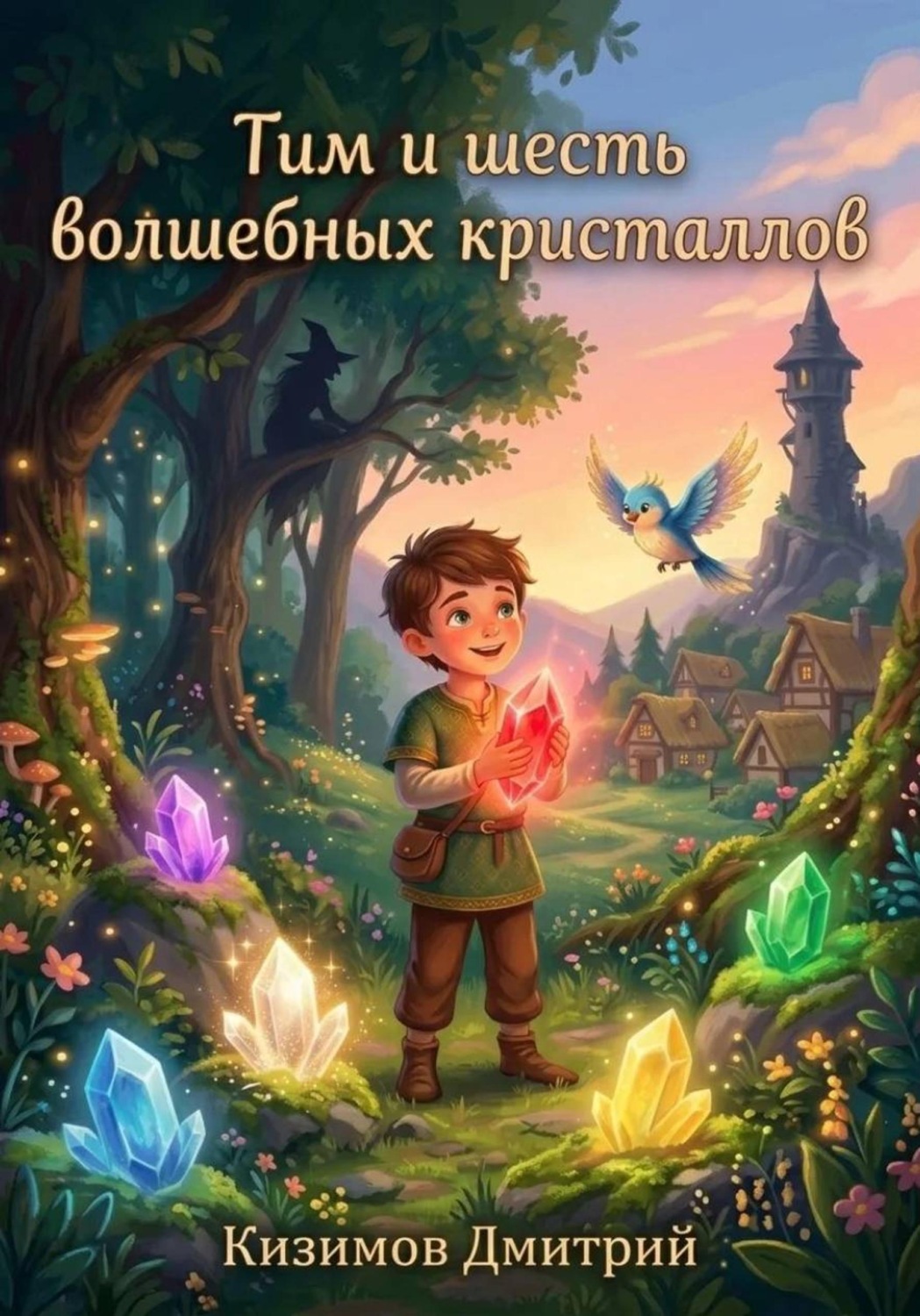 Обложка книги «Тим и шесть волшебных кристаллов»