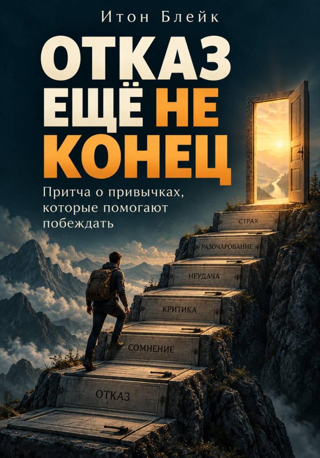 Обложка книги «Отказ ещё не конец. Притча о привычках, которые помогают побеждать»