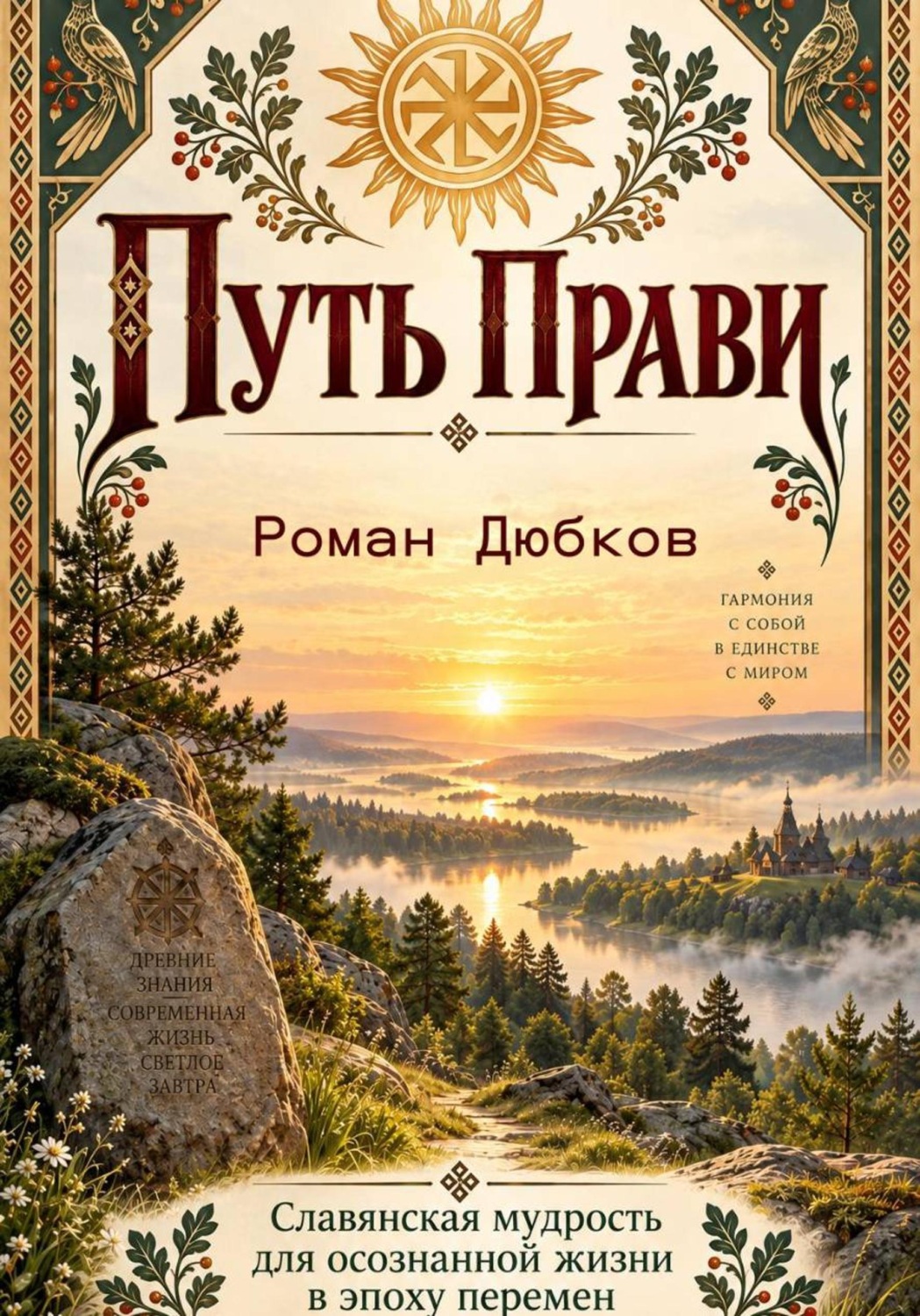 Обложка книги «Путь Прави. Славянская мудрость для осознанной жизни в эпоху перемен.»