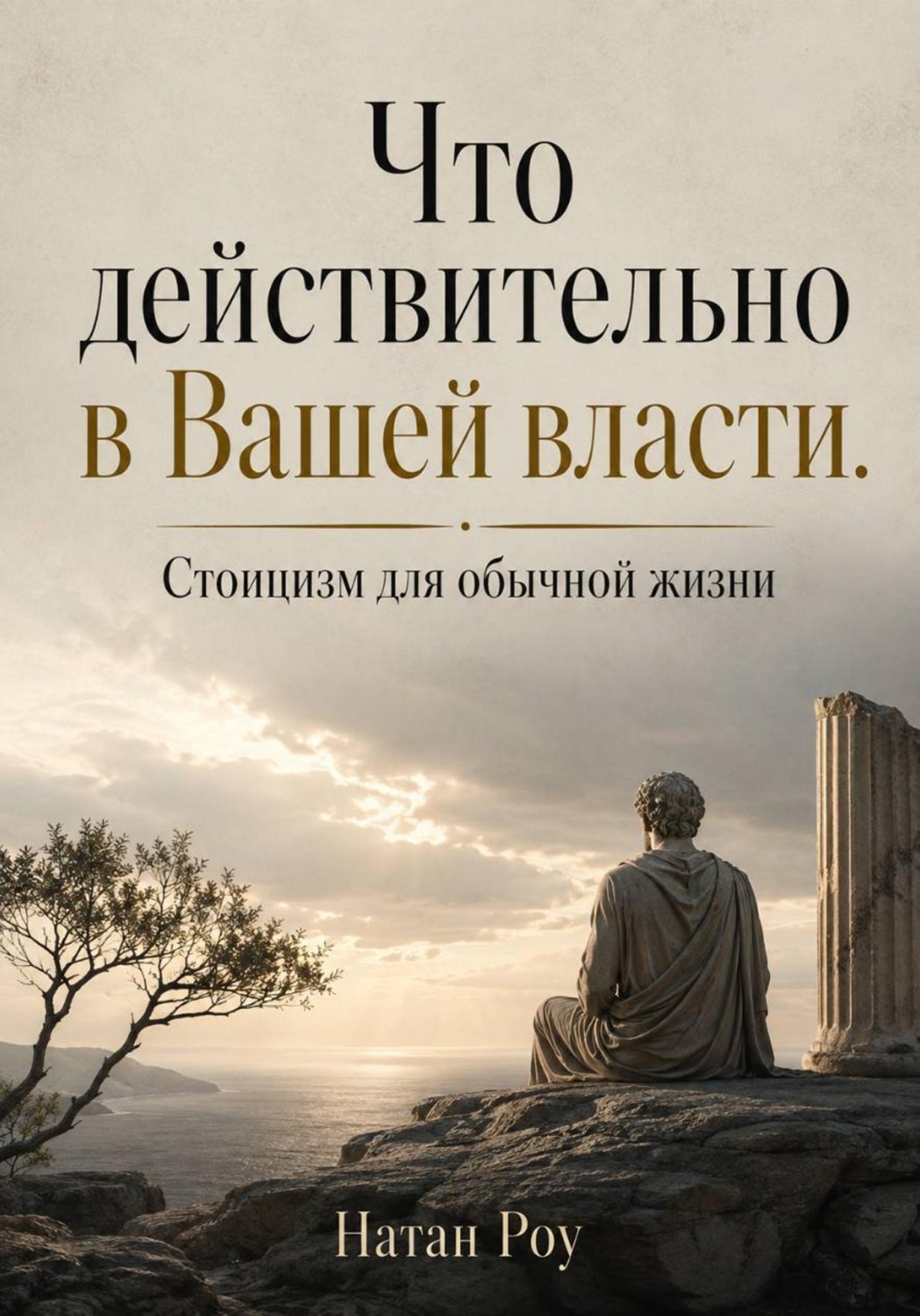 Обложка книги «Что действительно в Вашей власти. Стоицизм для обычной жизни»