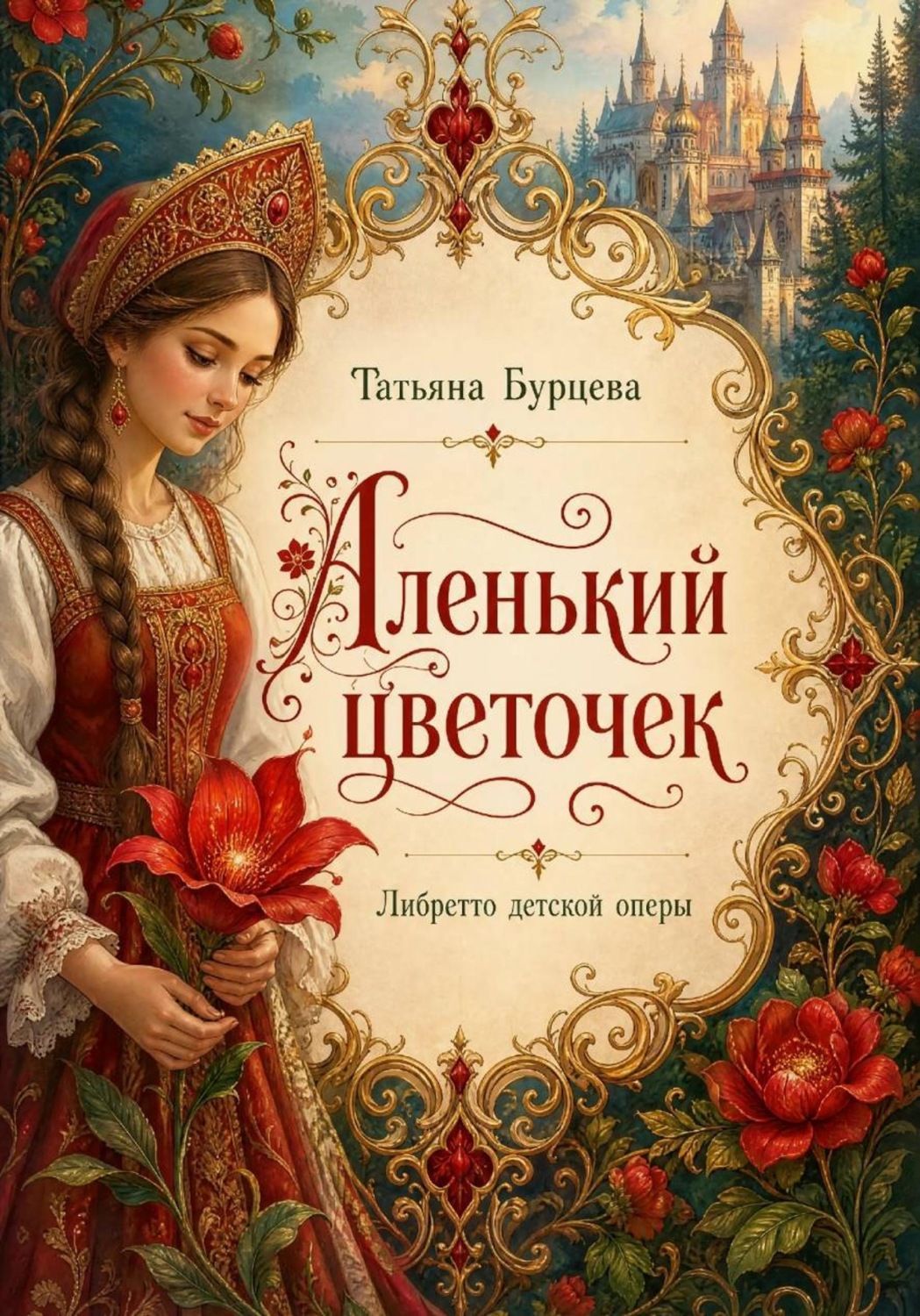 Обложка книги «Татьяна Бурцева Аленький цветочек (либретто детской оперы)»