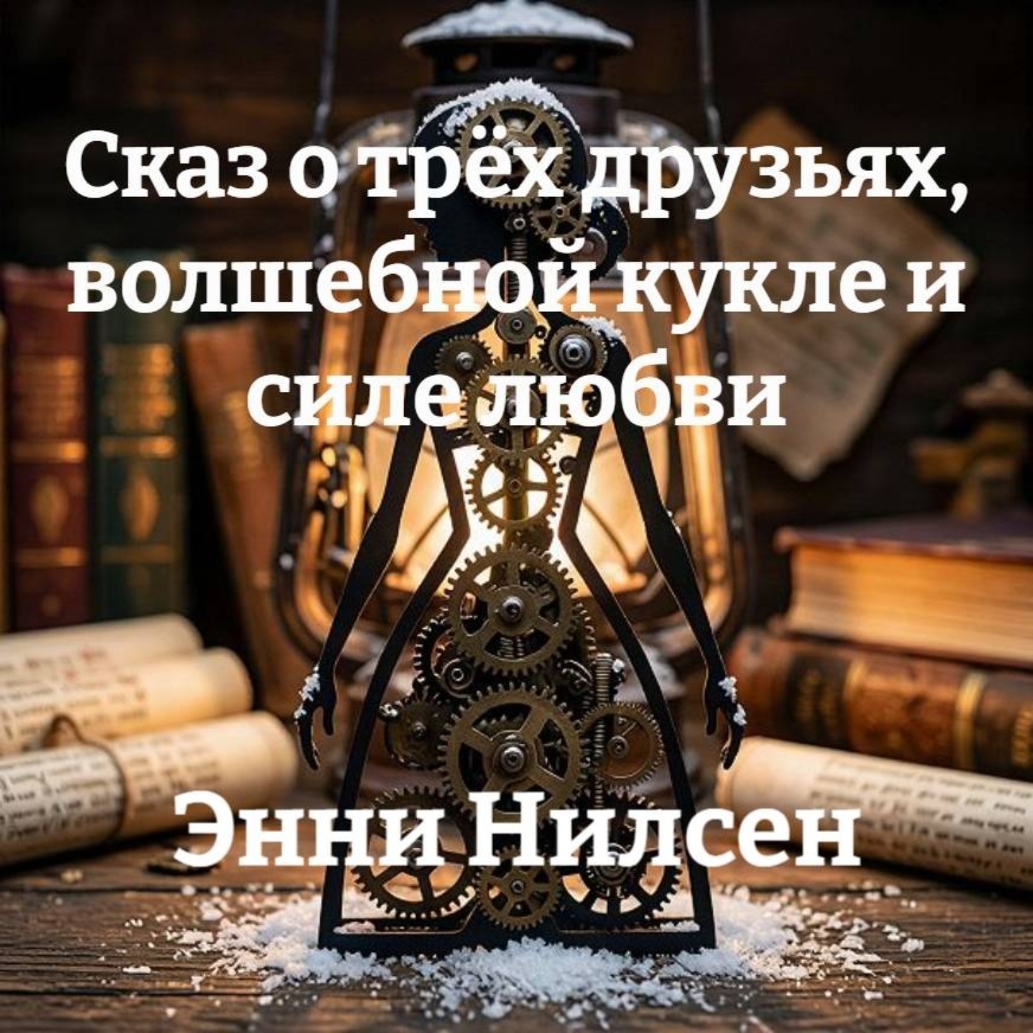 Обложка книги «Сказ о трёх друзьях, волшебной кукле и силе любви»