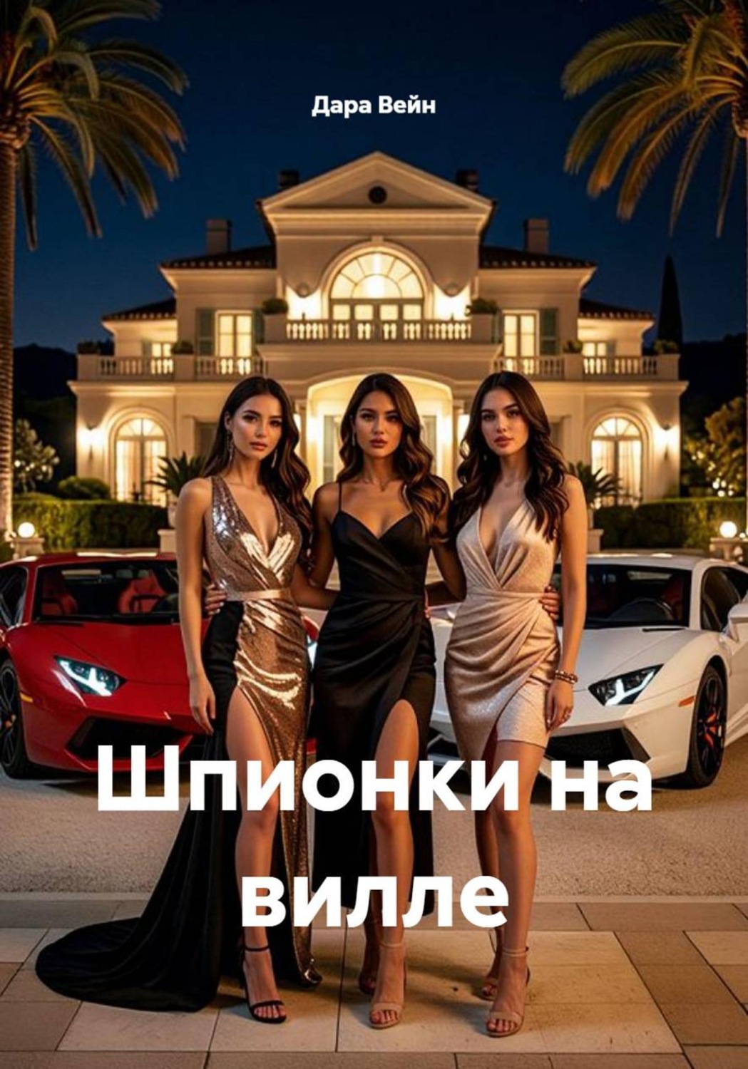 Обложка книги «Шпионки на вилле»