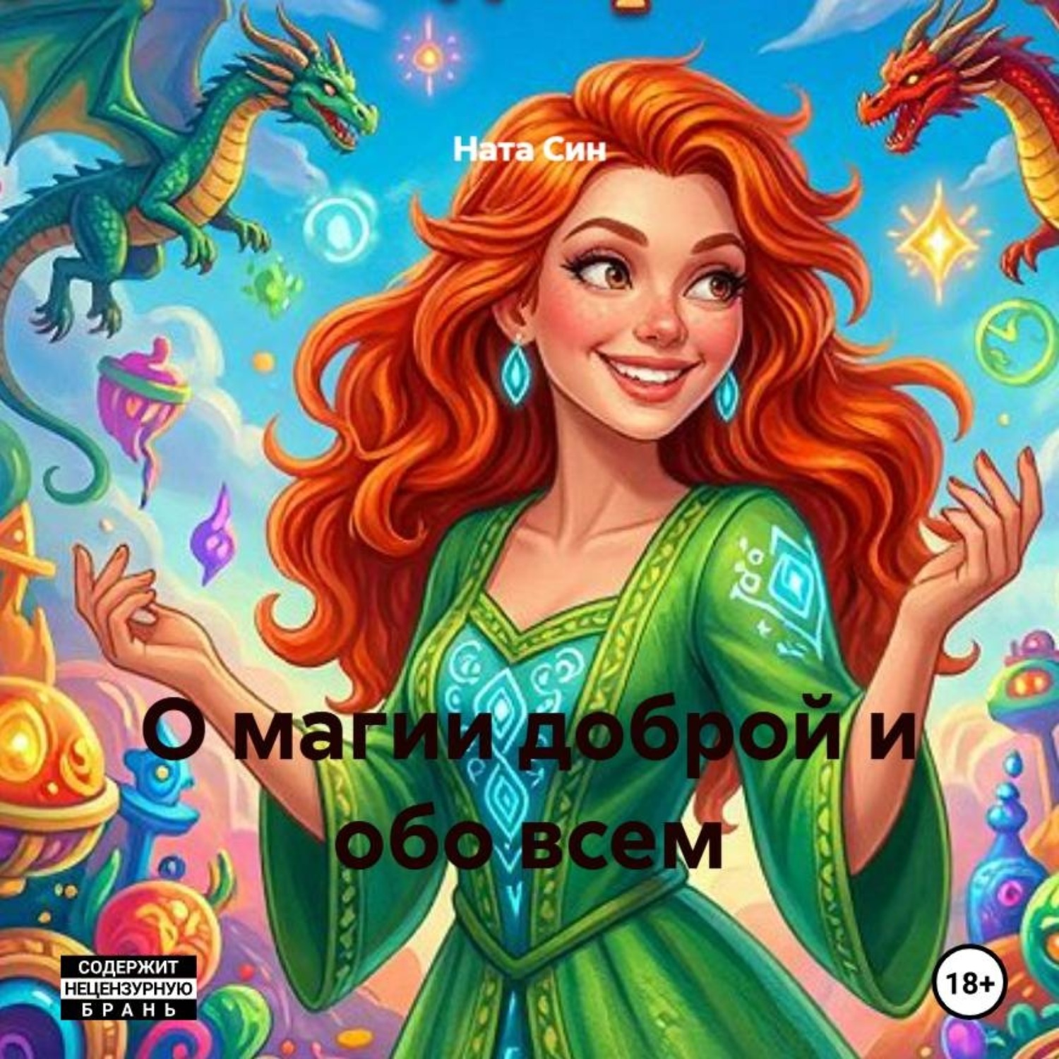 Обложка книги «О магии доброй и обо всем»