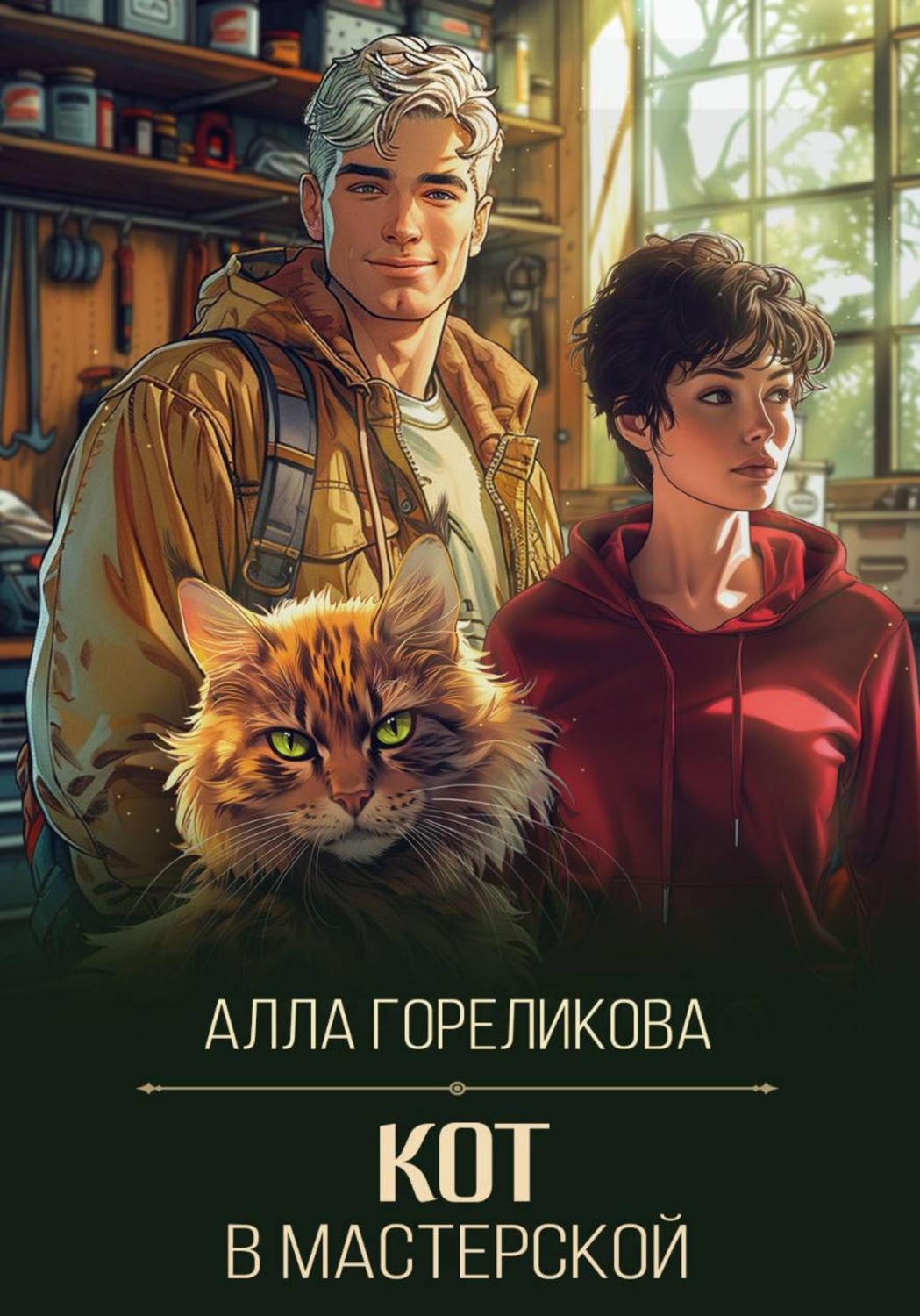 Обложка книги «Кот в мастерской»