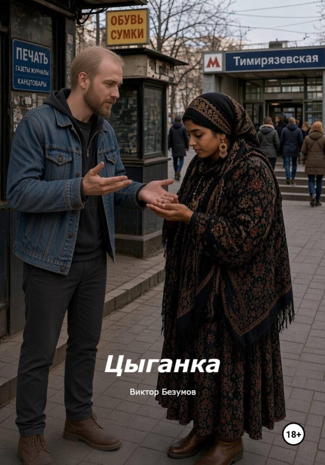 Обложка книги «Цыганка»