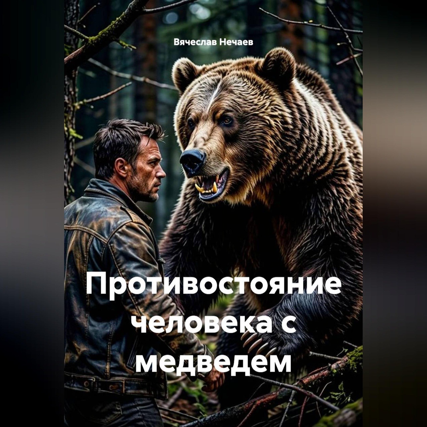 Обложка книги «Противостояние человека с медведем»