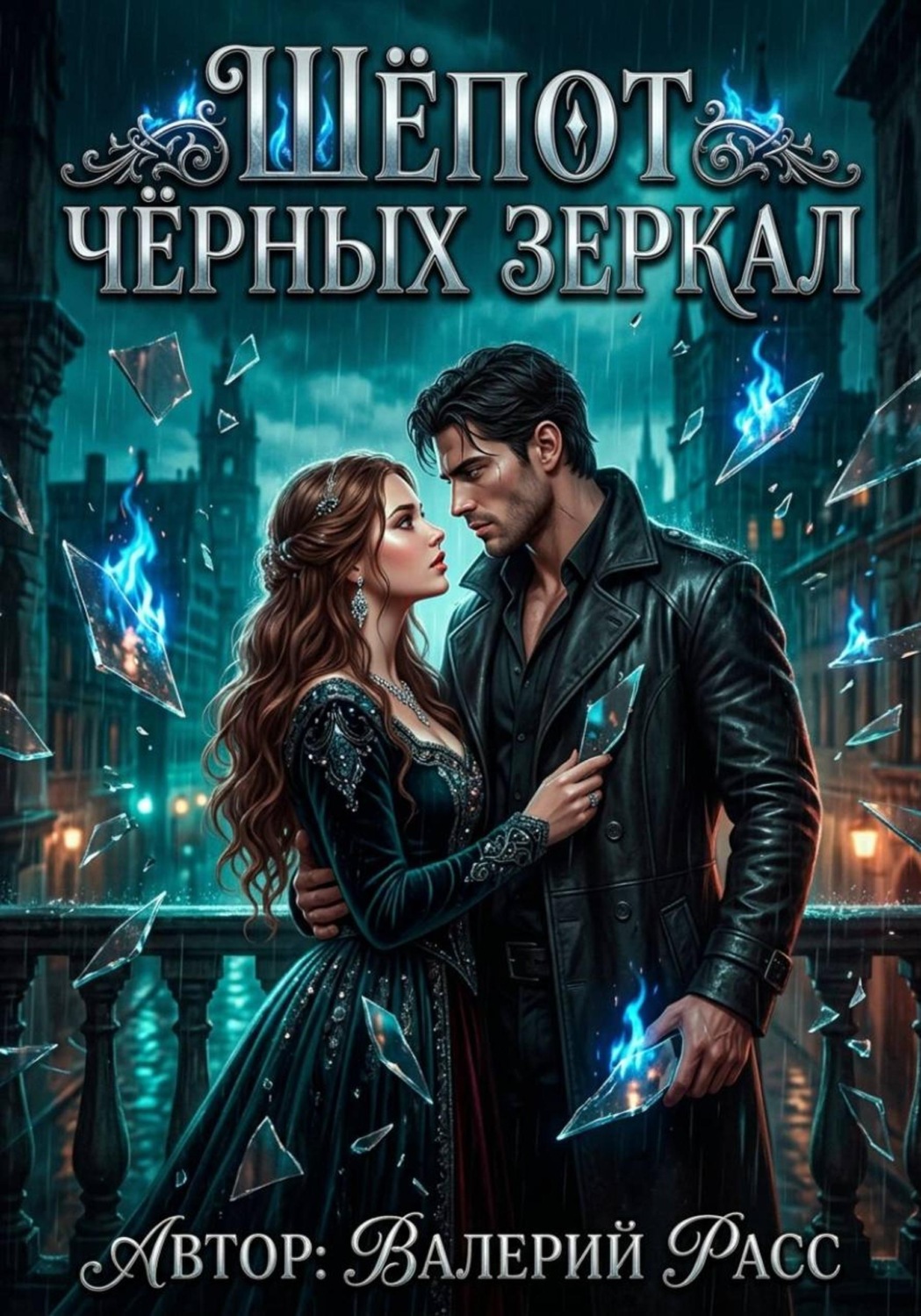 Обложка книги «Шёпот чёрных зеркал»