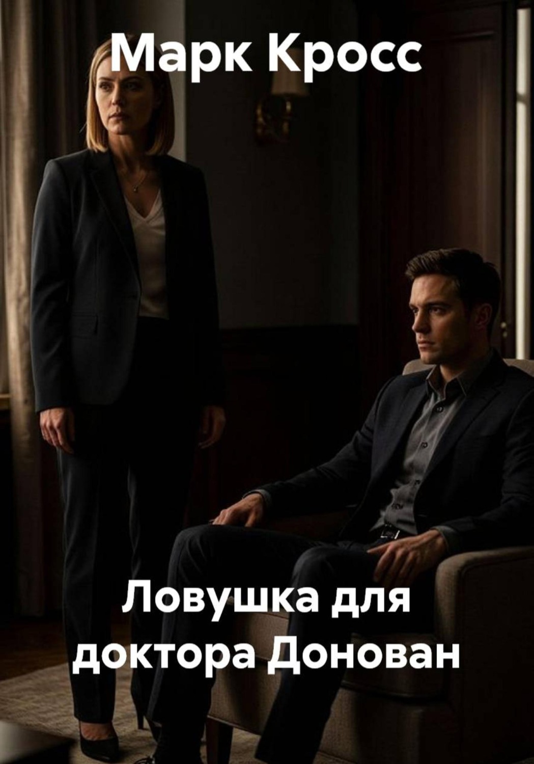 Обложка книги «Ловушка для доктора Донован»