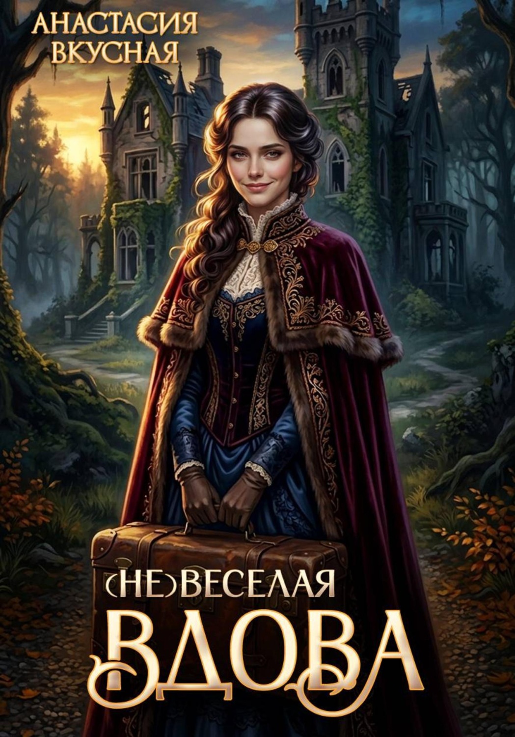 Обложка книги «(Не)веселая вдова»