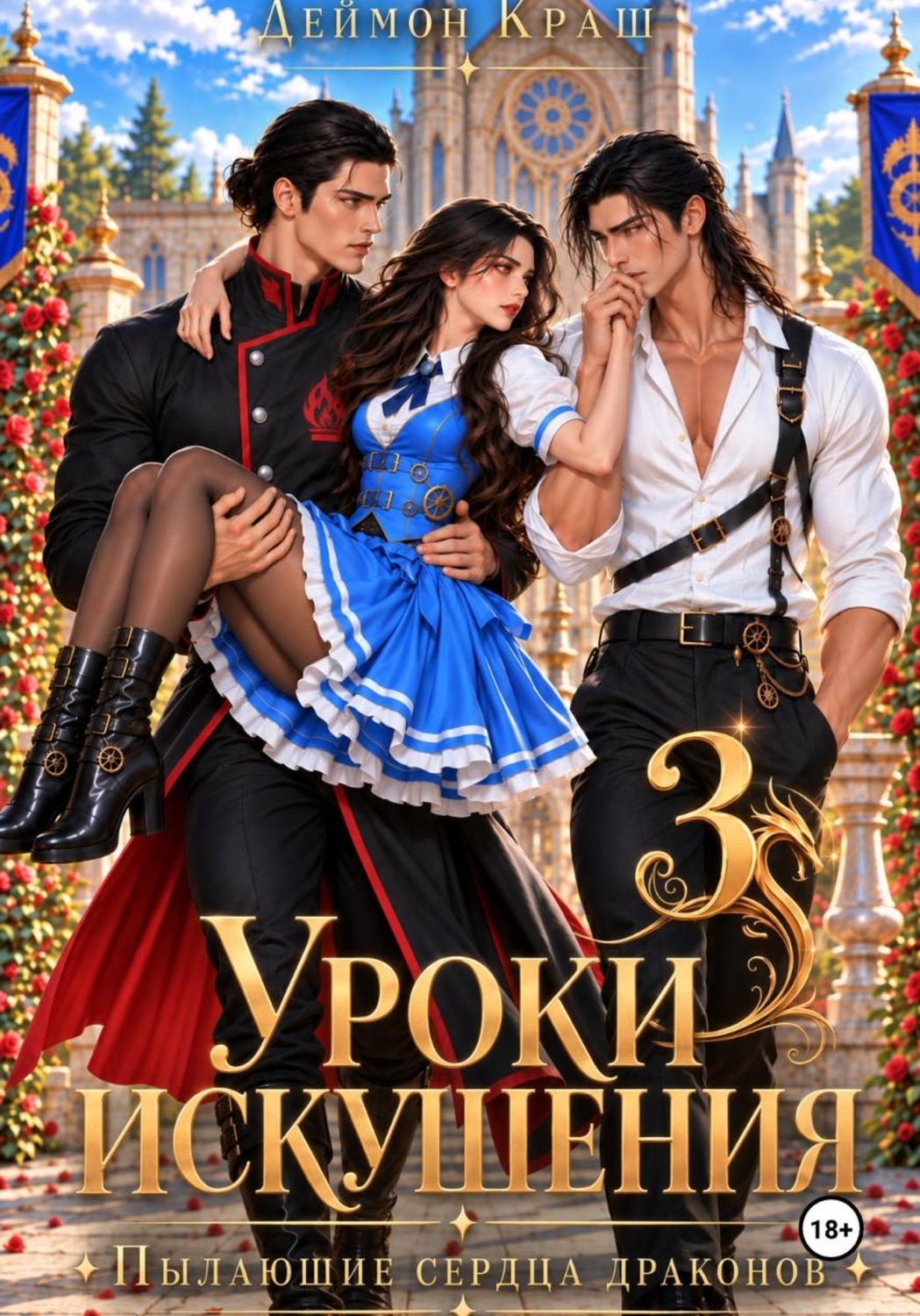 Обложка книги «Уроки искушения, или Пылающие сердца драконов. Часть 3»