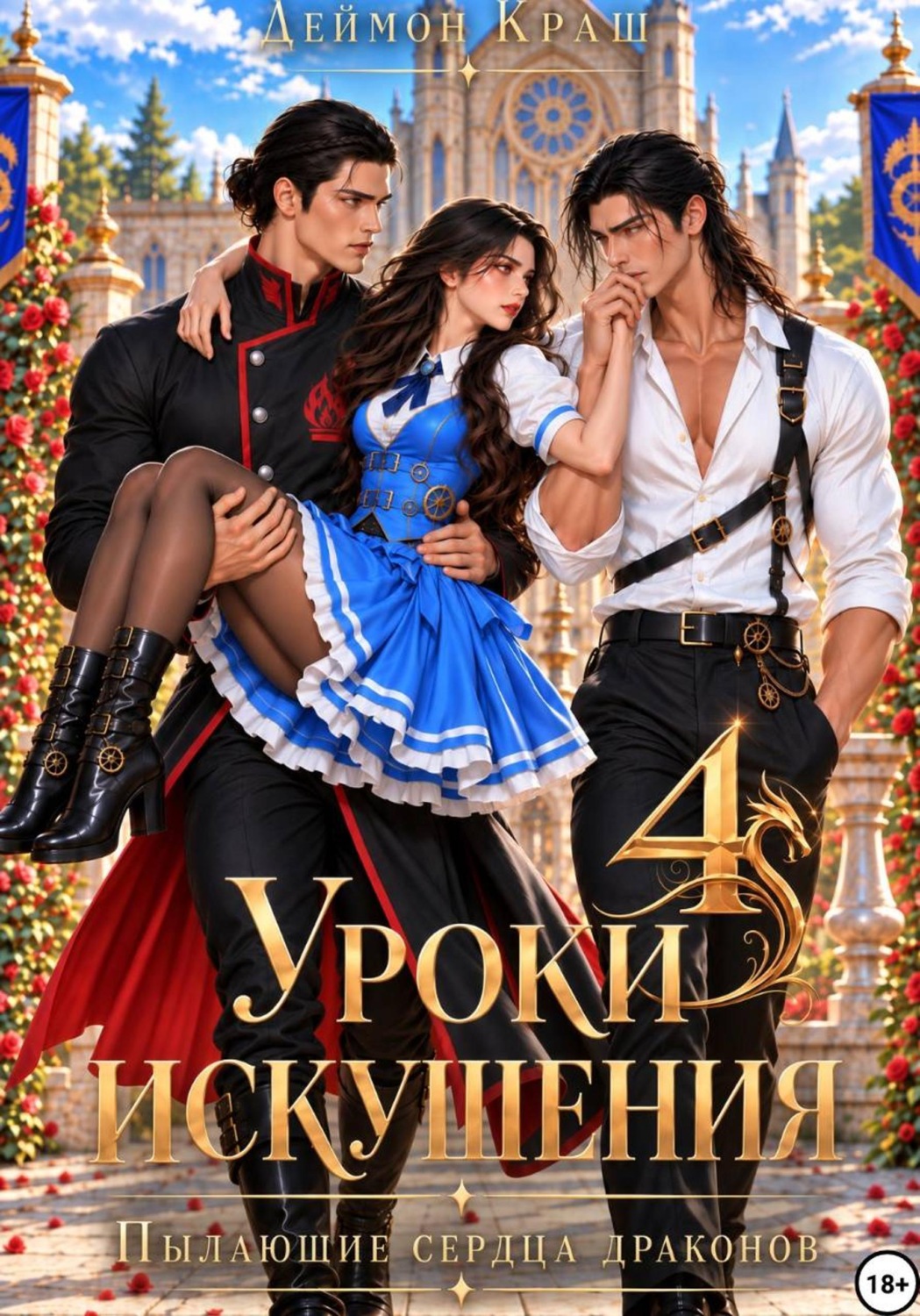 Обложка книги «Уроки искушения, или Пылающие сердца драконов. Часть 4»