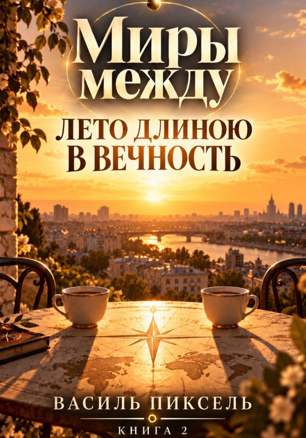 Обложка книги «Миры между. Лето длиною в вечность. Книга 2»