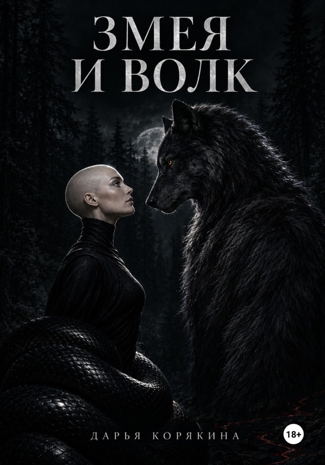 Обложка книги «Змея и волк»