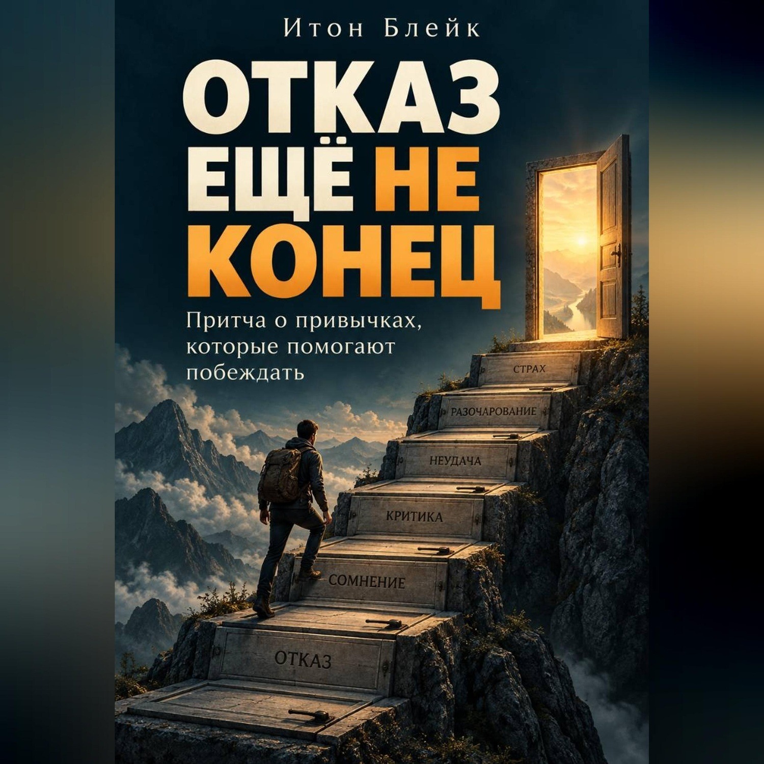 Обложка книги «Отказ ещё не конец. Притча о привычках, которые помогают побеждать»