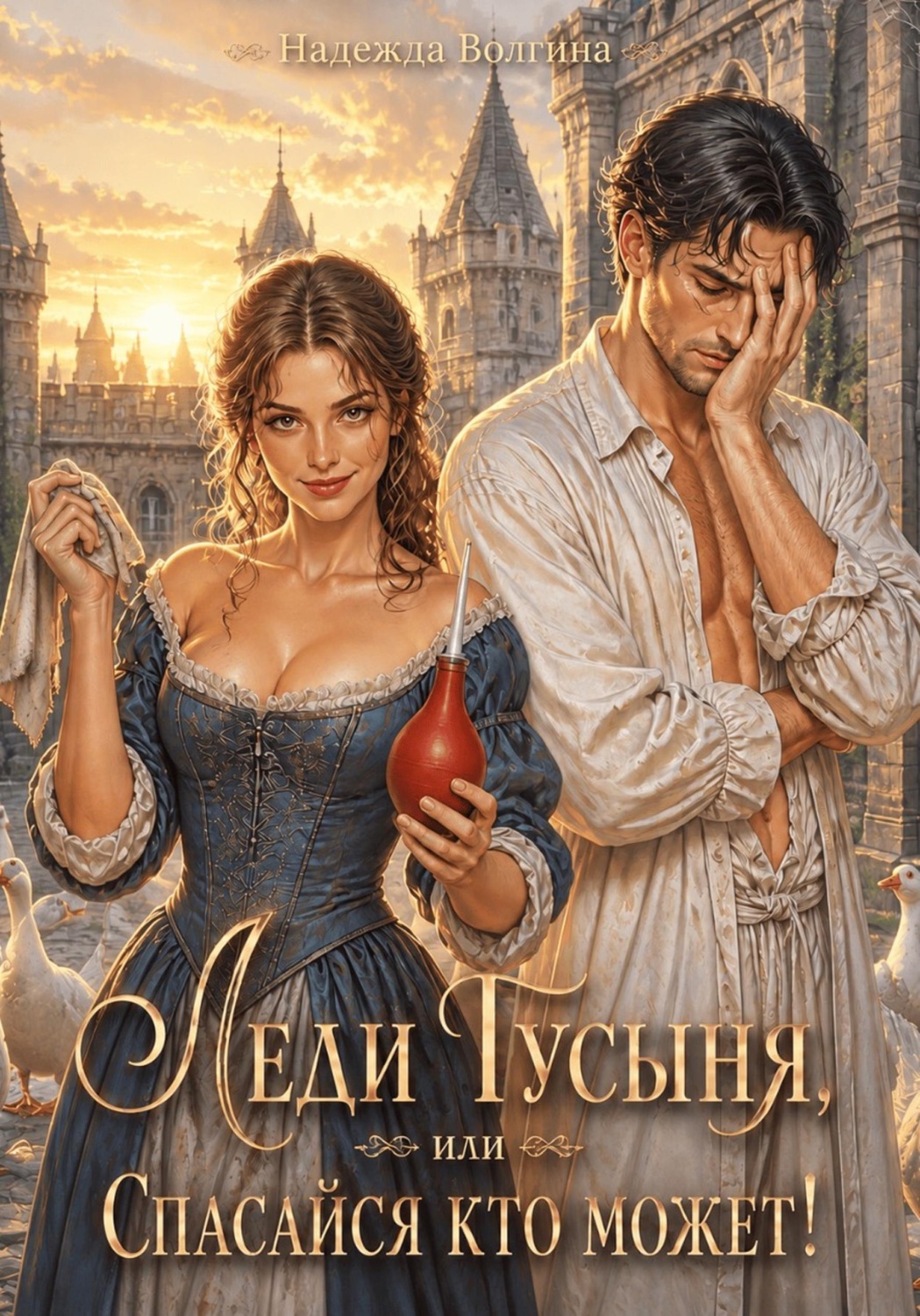 Обложка книги «Леди Гусыня, или Спасайся кто может!»